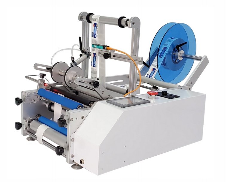 Intelligent Semi-Automatic Round Bottle Labeling Machine (T413)